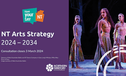 Have Your Say on the new Northern Territory Arts Strategy