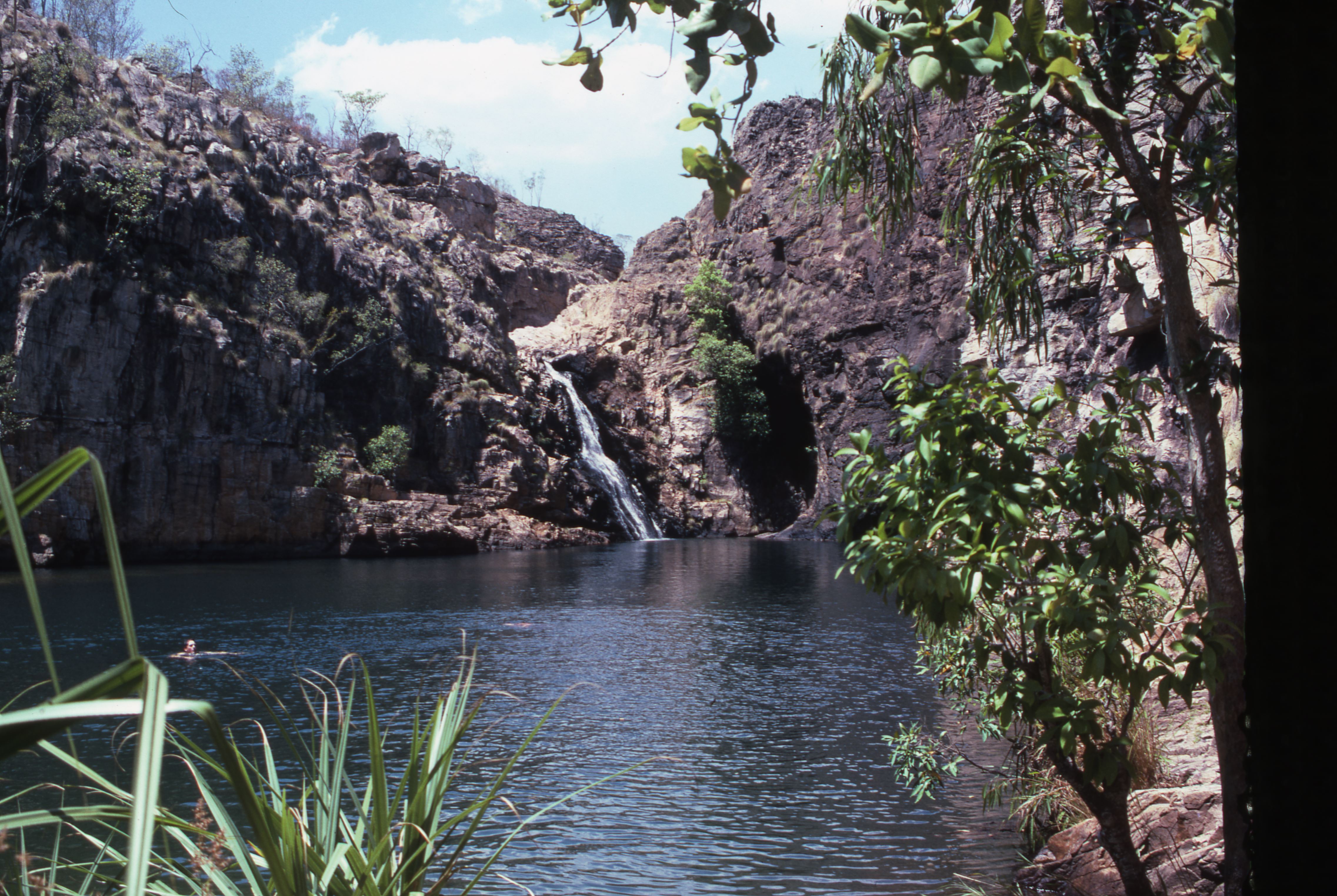 [Maguk (Barramundi Gorge), Kakadu National Park, 23 September 1987]<br />Image courtesy of Northern Territory Archives Service, Department of Chief Minister, NTRS 3822 P2, Box 13 Slide 27.